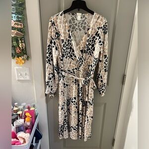 H&M x Richard Allen Long Sleeve Dress L